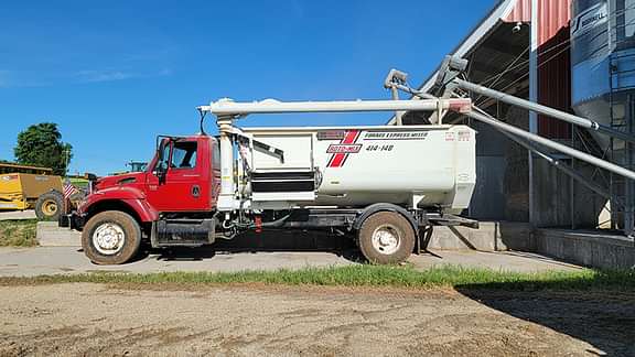 414 truck with the mixer hooked up.